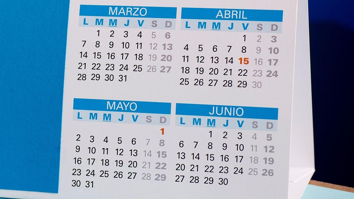 El calendario laboral 2022 incluye ocho festivos nacionales.