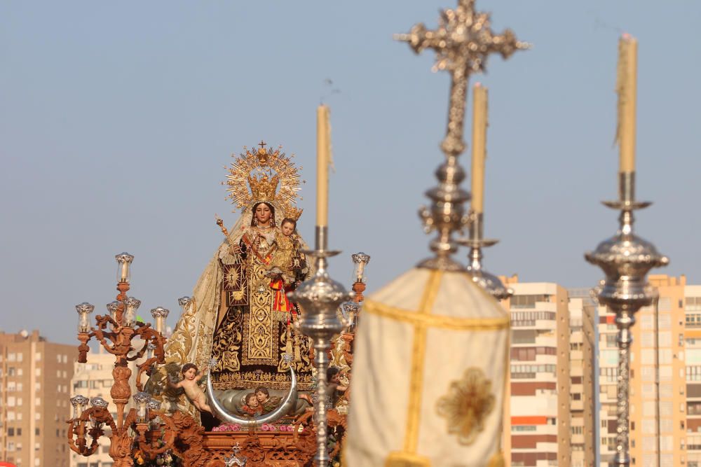 Procesión de la Virgen del Carmen del Perchel.