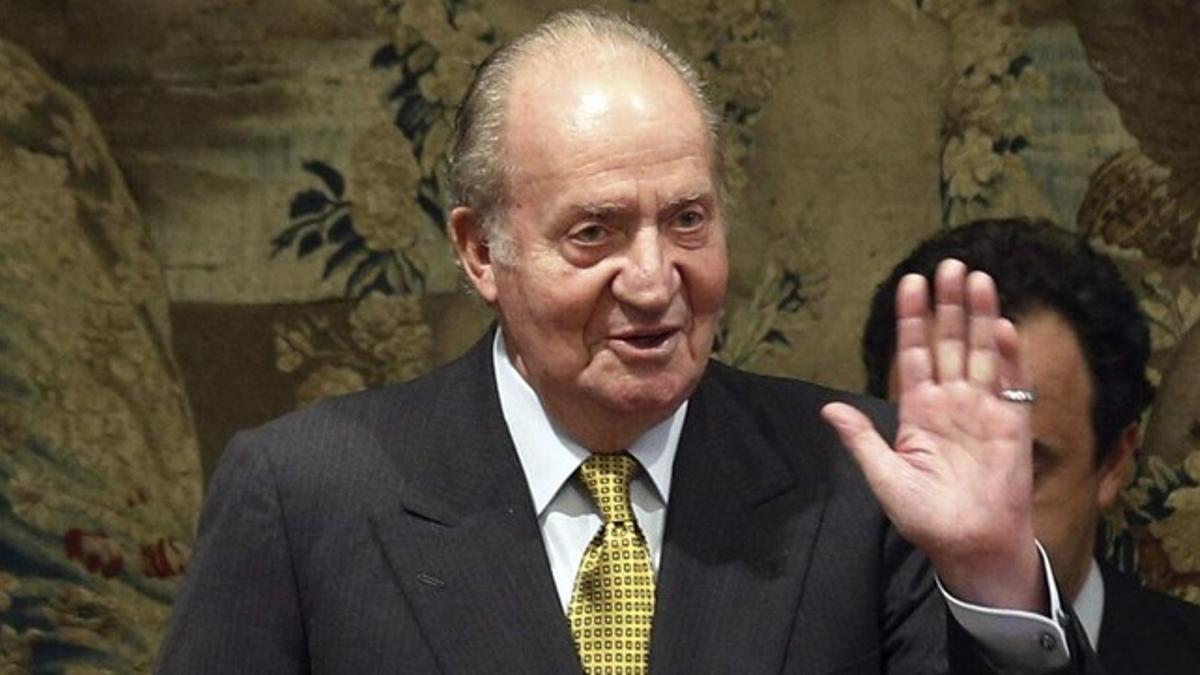 El rey Juan Carlos, el pasado 27 de octubre.