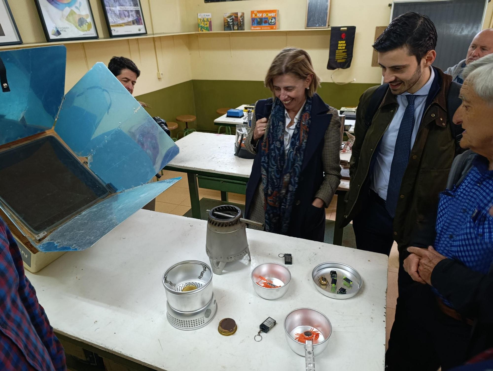 El insituto César Rodríguez inaugura un aula para la sostenibilidad