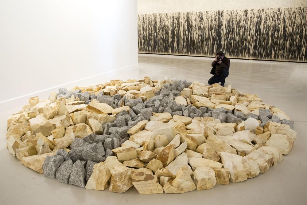 RICHARD LONG PRESENTA SU OBRA EN EL CAC DE MÁLAGA