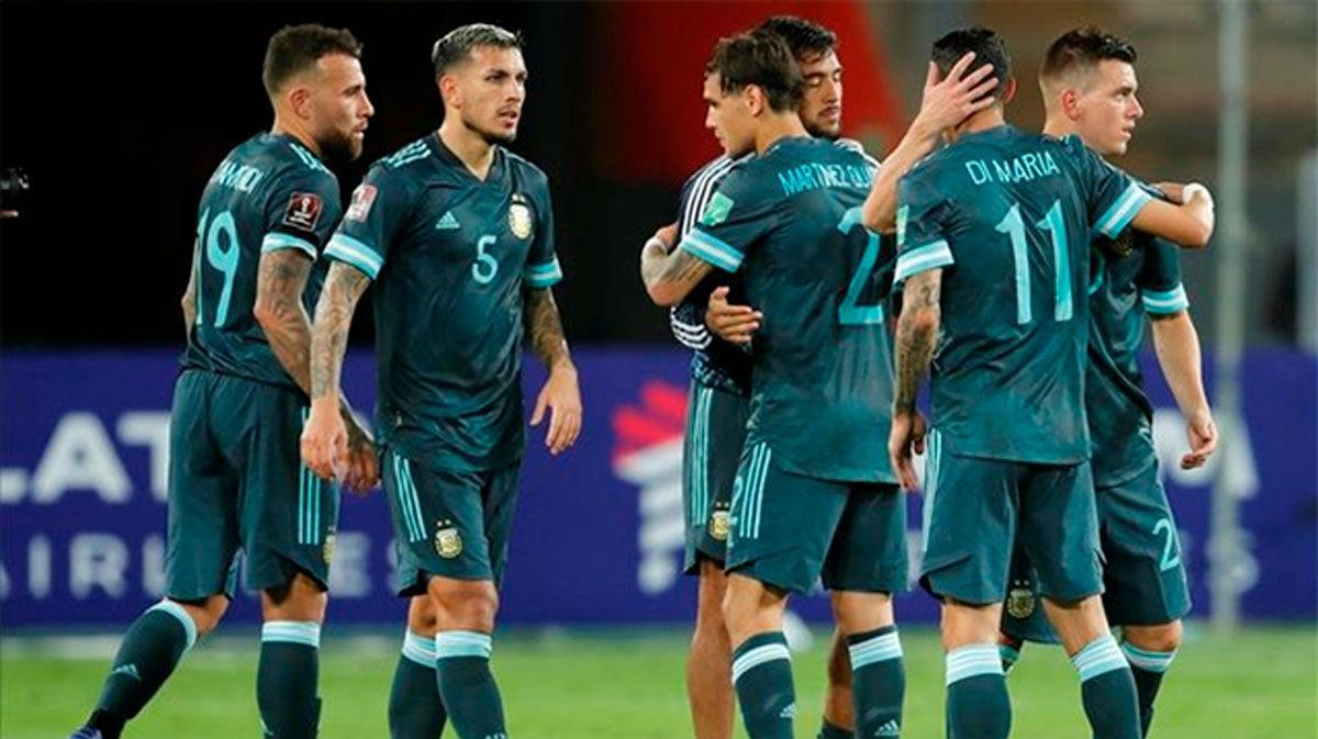 Argentina se llevó la victoria ante Perú