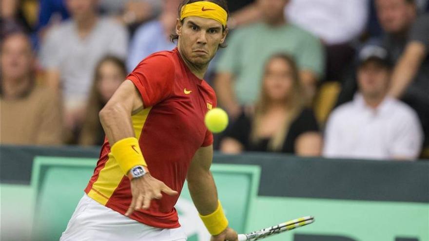 Nadal derrota en tres sets a Torpegaard y da el primer punto para España