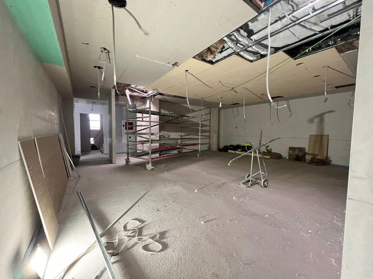 Así avanza la obra de "Los polesinos", futura escuela de 0 a 3 de La Pola