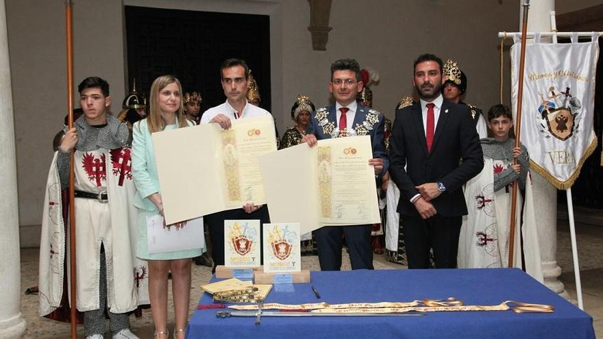 Un momento del acto celebrado en el Palacio Guevara.