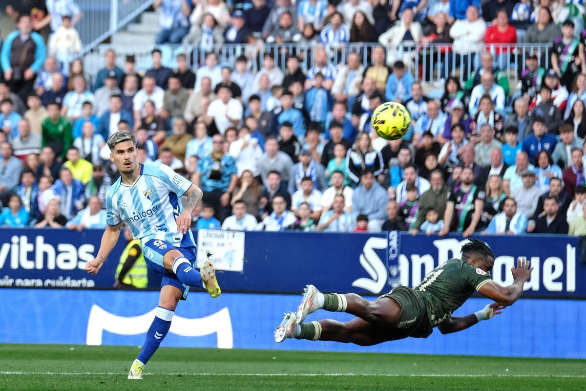 Málaga CF - CD Leganés, en imágenes