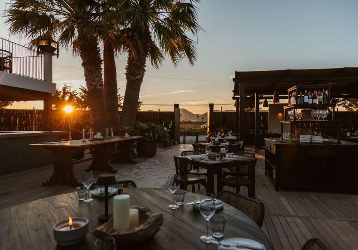 La terraza de The Maine, un auténtico paraíso. | | FOTOS: LUANA FAILLA