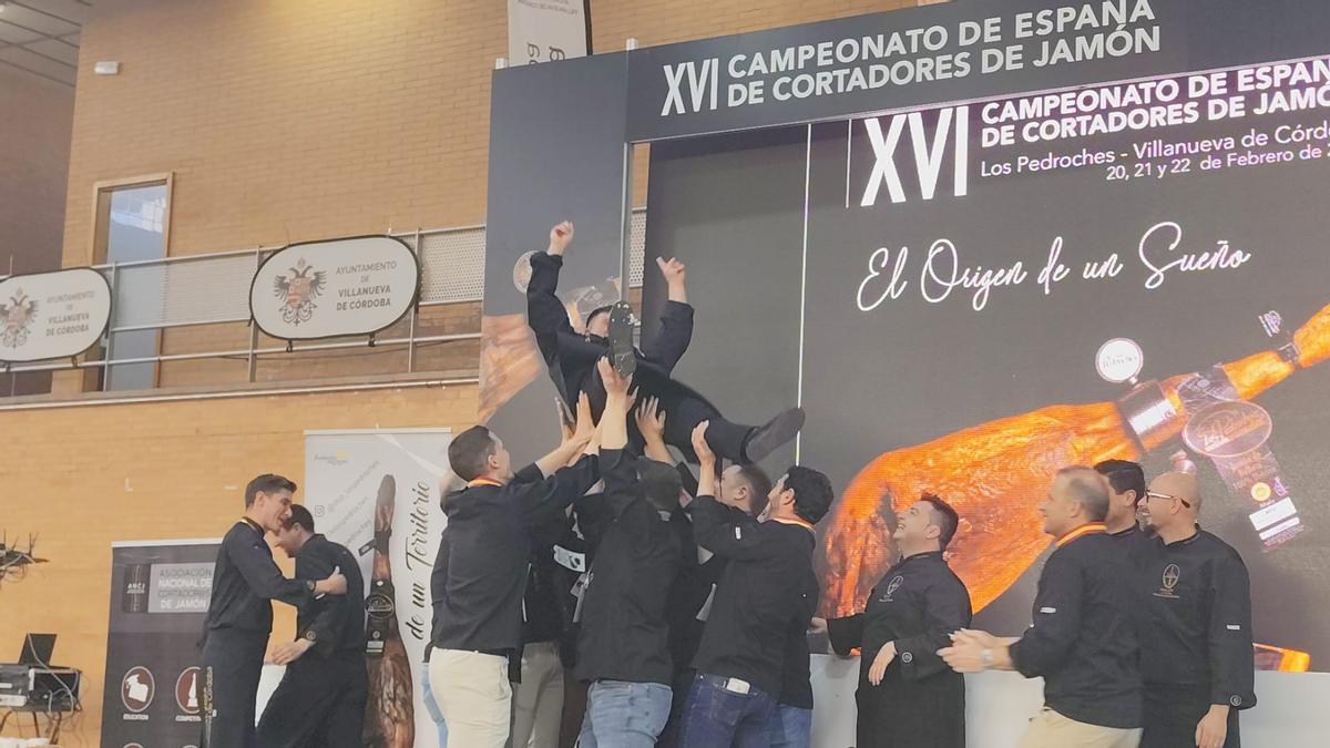 Villanueva de Córdoba acoge el campeonato de España de cortadores de jamón