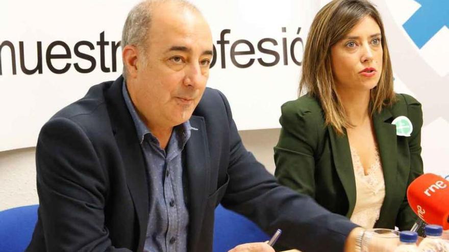 Andrés Pérez Santamaría y María Ballesteros.