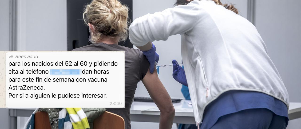 Un número de información del Govern se hace viral al dar cita para vacunar con AstraZeneca