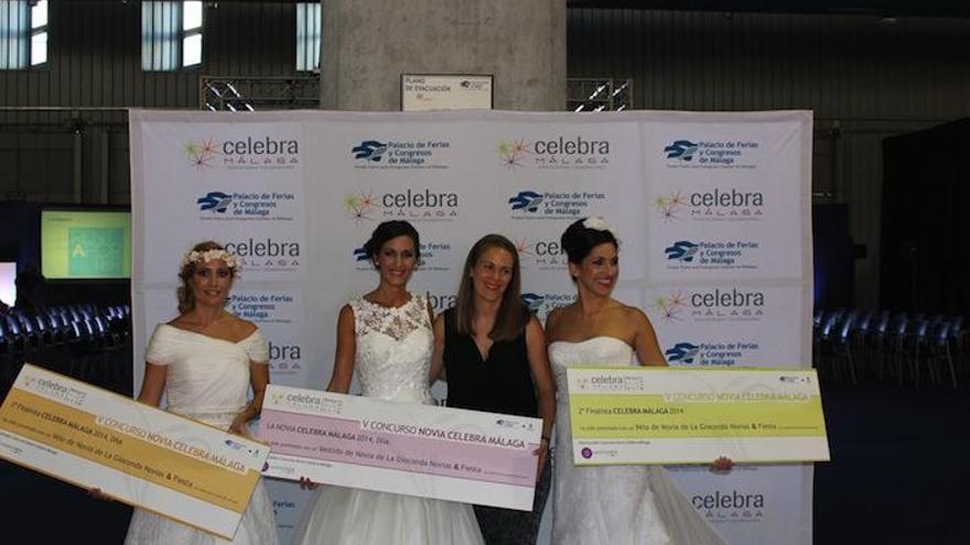 Las ganadoras del concurso de Celebra Málaga el año pasado.