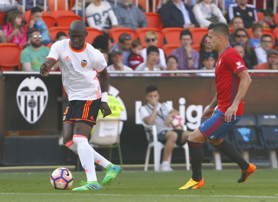 Valencia - Osasuna, en imágenes