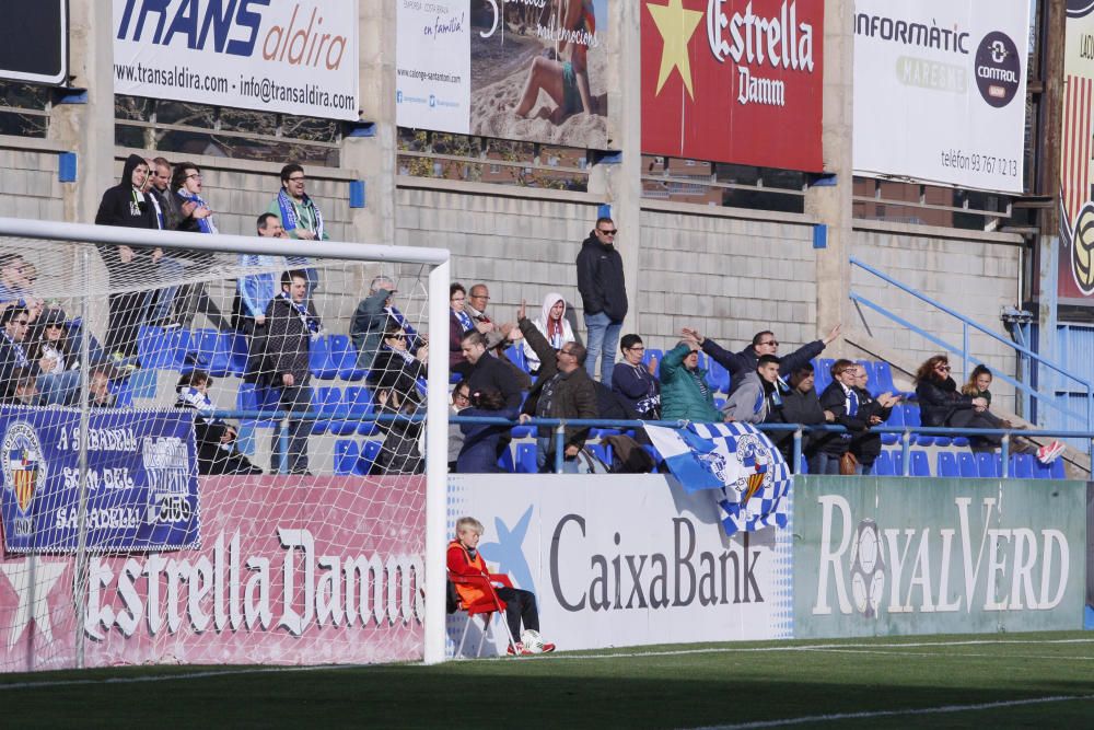 Les fotos del Llagostera - Sabadell (1-1)