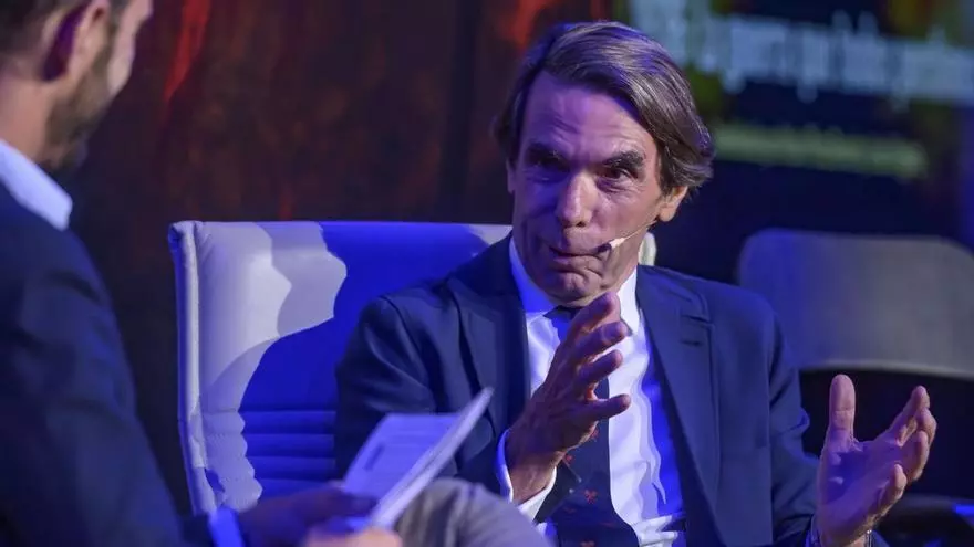 Directo | Aznar advierte de que si Sánchez vuelve a formar Gobierno "la monarquía constitucional se acaba"
