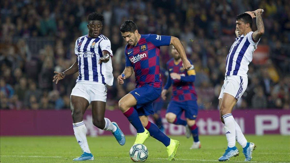 Luis Suárez es el cuarto máximo goleador del Barcelona