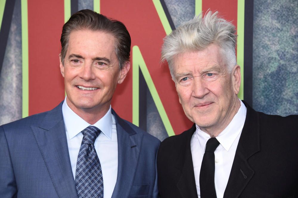 Kyle MacLachlan and David Lynch attend the ...