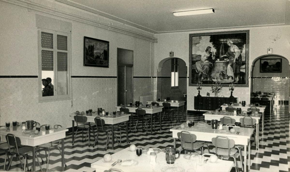 El comedor del antiguo asilo de la calle Gobernador de Castelló