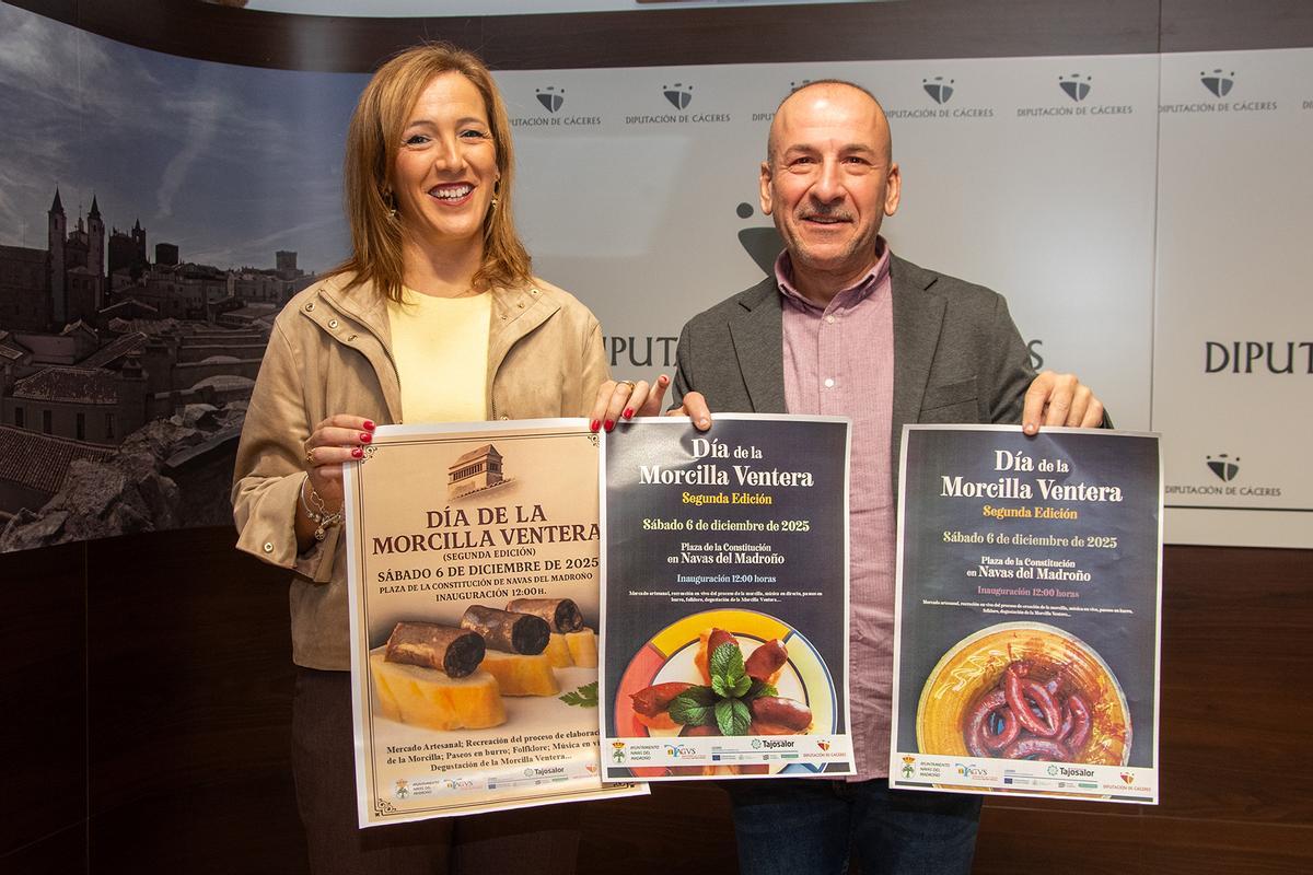 Presentación del cartel de la segunda edición del Día de la morcilla ventera.