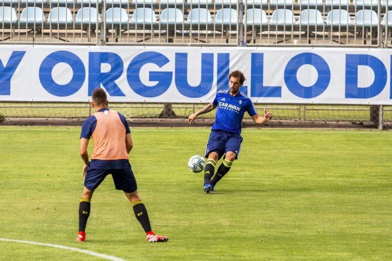 Partido de entrenamiento Zaragoza-Deportivo Aragón