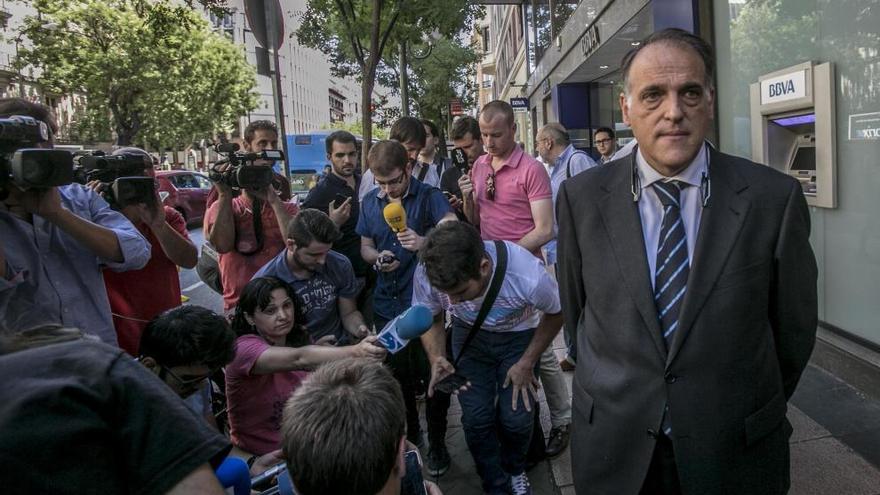 Javier Tebas, presidente de la LFP