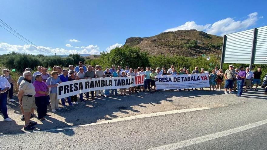 Nueva protesta por la presa de Tabala para acelerar los plazos de licitación antes de 2027