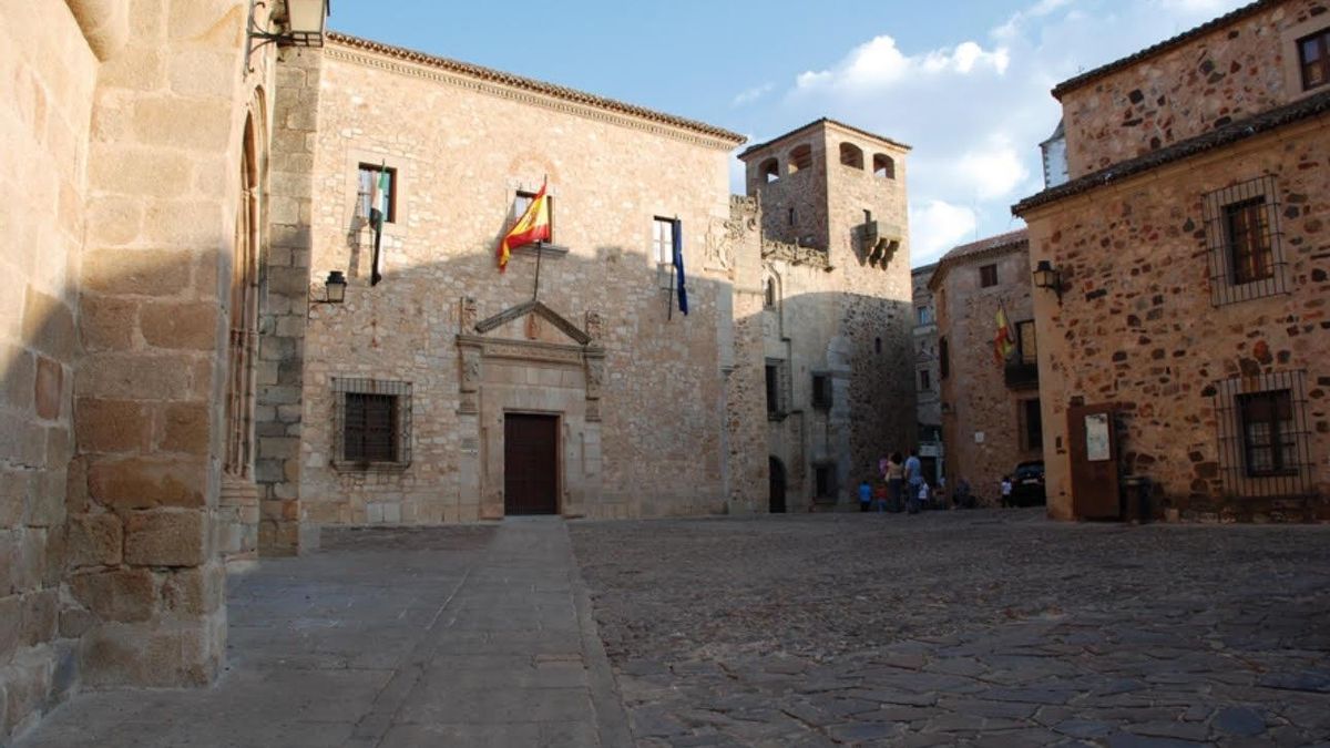 Palacio Provincial, sede de la Diputación de Cáceres.