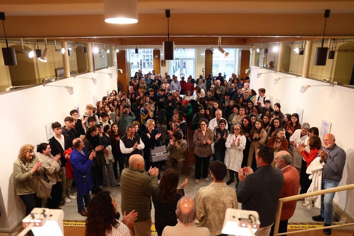 EN IMÁGENES: El arte a bolígrafo del artista de 16 años Aarón Martínez desembarca en Avilés