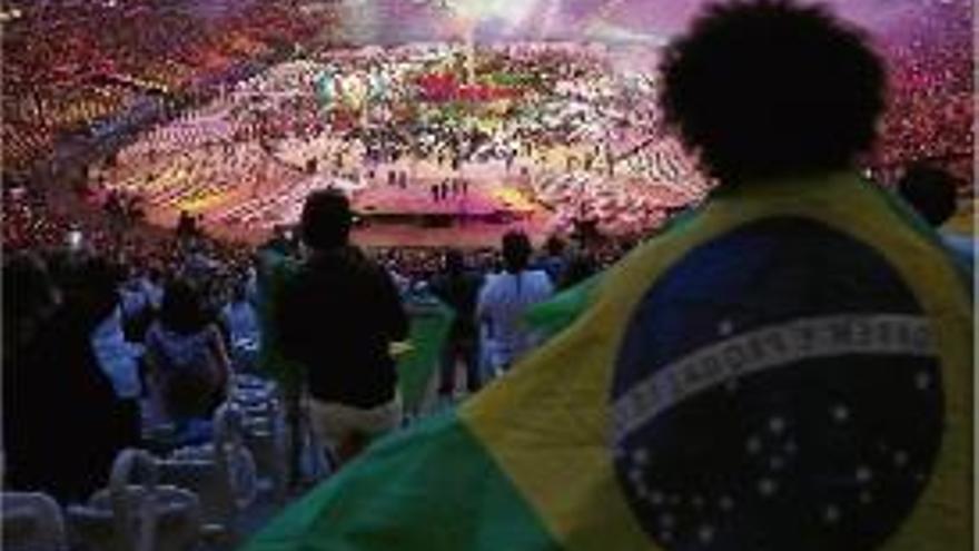 Cerimònia de clausura dels Jocs Olímpics de Rio de Janeiro.