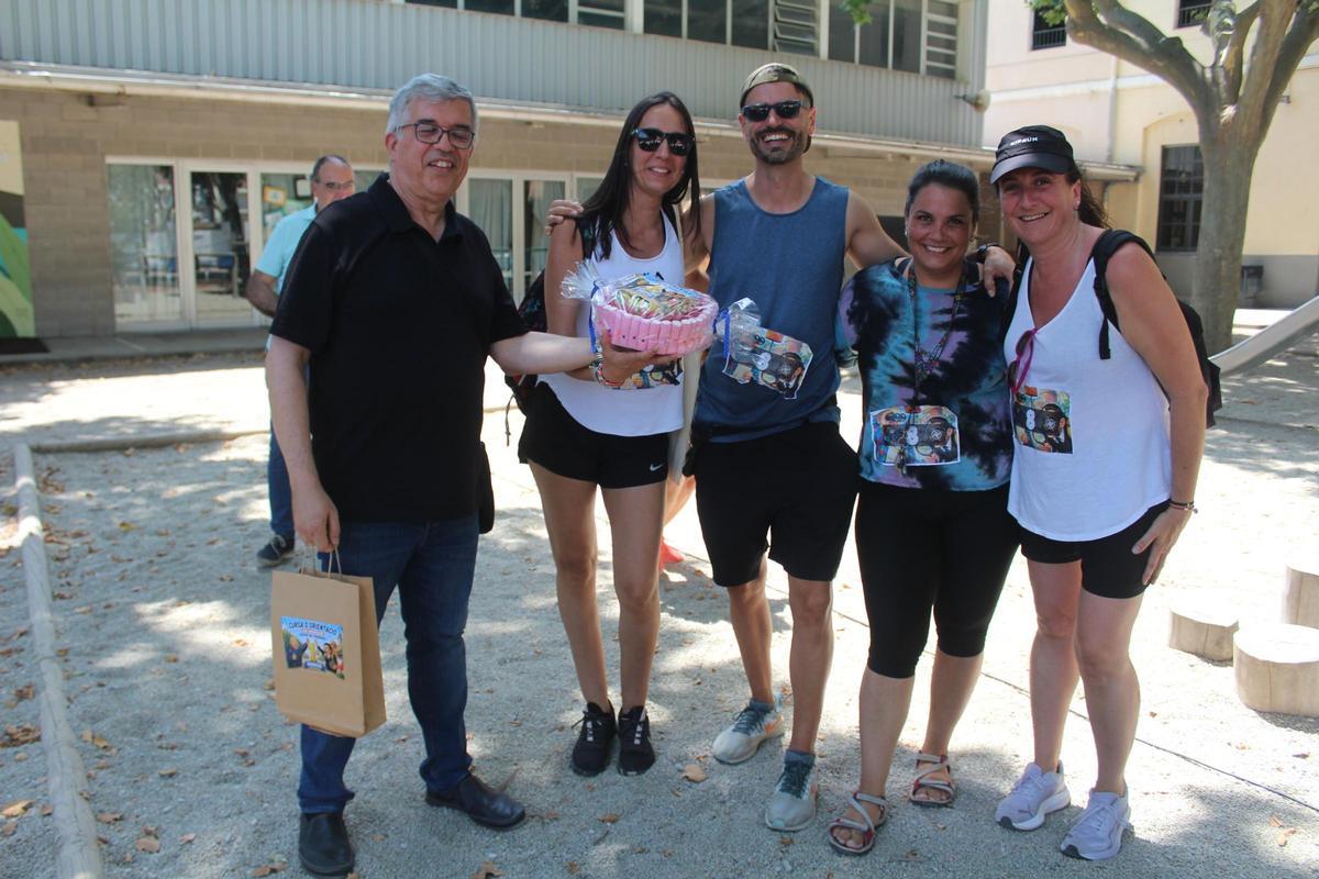 L'equip guanyador de l'escola Josep Pallach