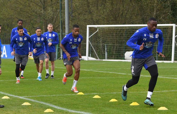 Abdoulaye Ba ya se entrena en Abegondo