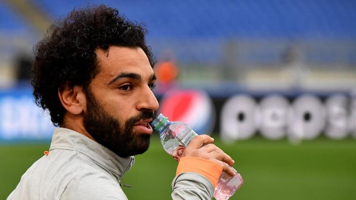 Mohamed Salah, preparado para llevar al Liverpool a la final de la Champions League
