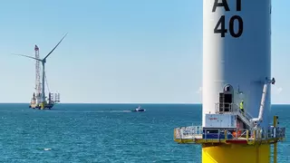 El Govern instalará aerogeneradores frente al golfo de Roses en 2025: "Sin renovables no habrá inversiones"