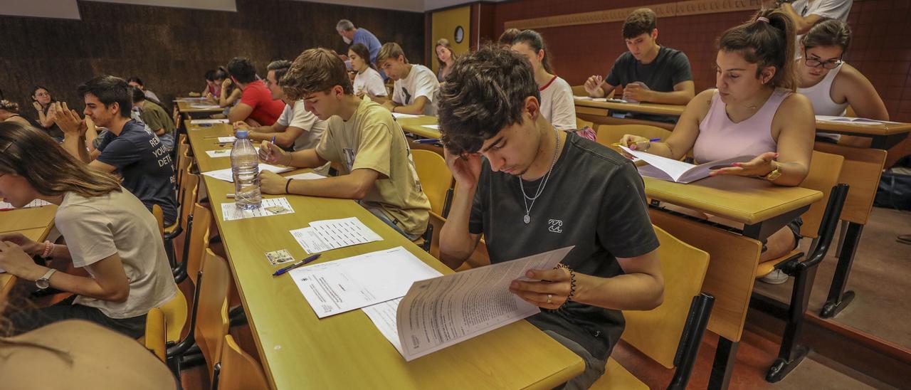 Pruebas de Selectividad en la UMH de Elche