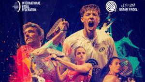 El cartel oficial del Mundial de Pádel 2024 en Catar