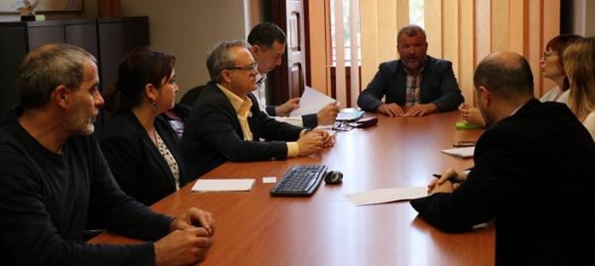 Reunión entre el ayuntamiento y la Universitat