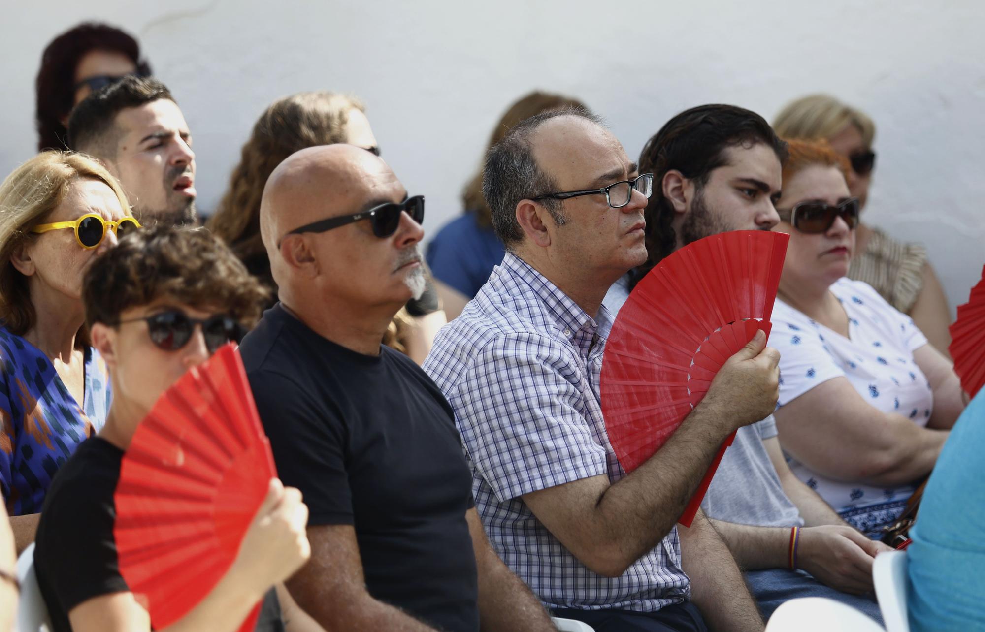 Entrega de restos a cuatro familias de los fusilados por el franquismo de la fosa 126 de Paterna