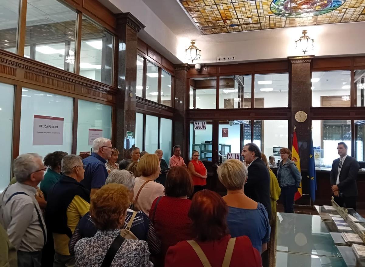 Visita mayores Banco España