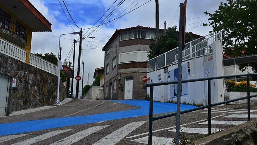 Senda peatonal del Camino Real en la zona de A Rúa. |   // GONZALO NÚÑEZ