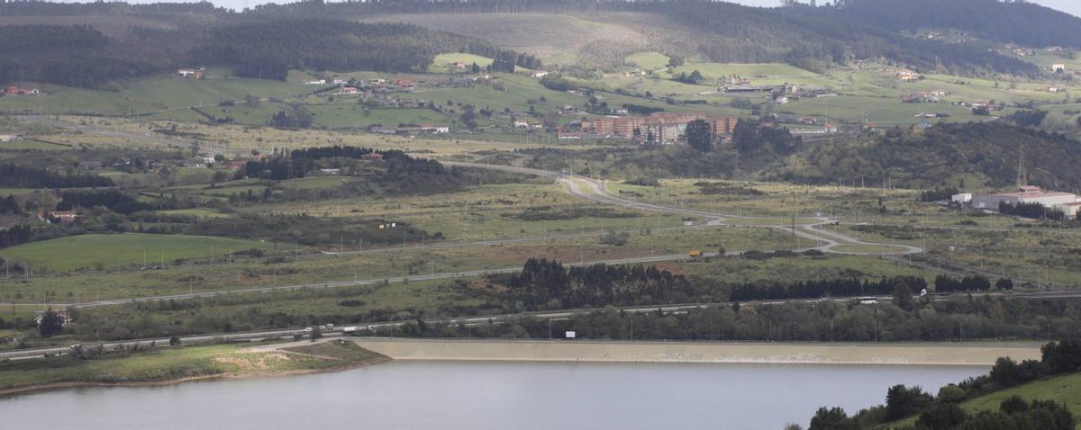 Terrenos de la Zalia en San Andrés de los Tacones (Gijón).
