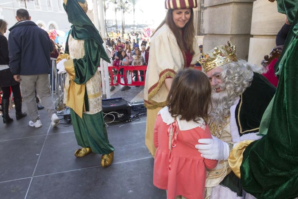 Los Reyes Magos desembarcan en Cartagena