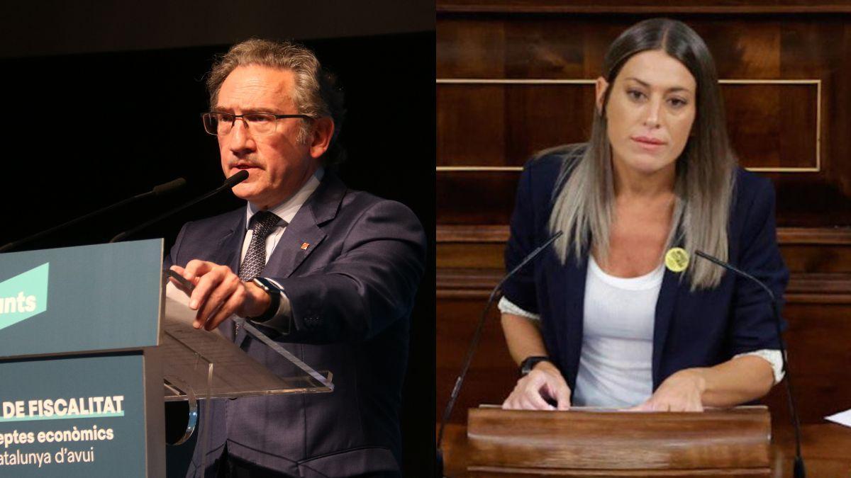 Jaume Giró i Miriam Nogueras en una imatge d'arxiu