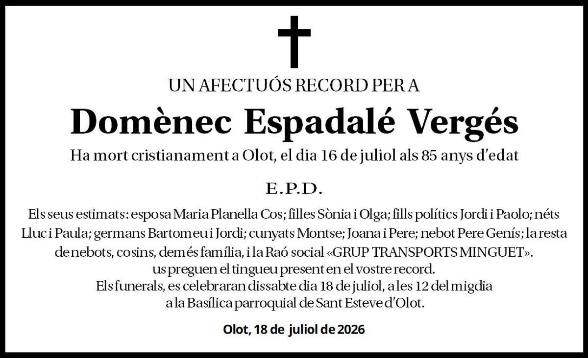 Domènec Espadalé