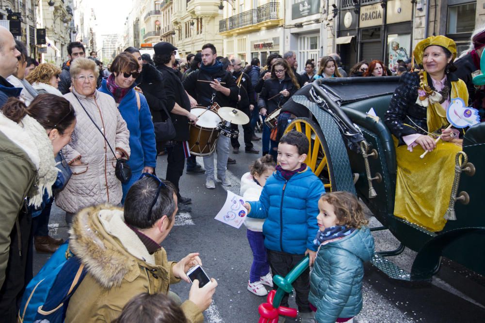 Cabalgata de las Reinas Magas en Valencia 2017