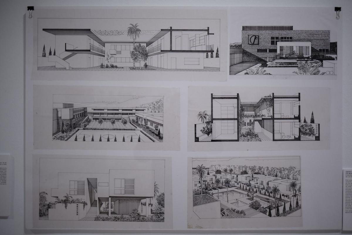 Inauguración de la exposición 'La patria del arquitecto' de Salvador Moreno Peralta en la Sociedad Económica