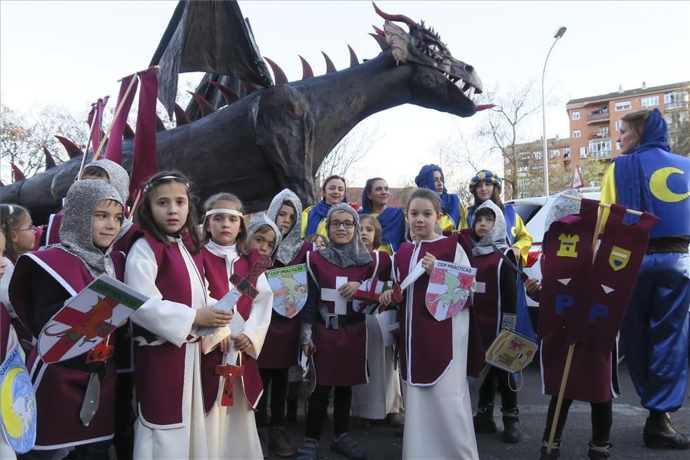 Las imágenes del desfile de San Jorge en Cáceres