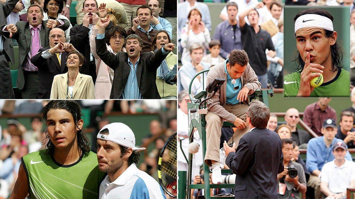 Imágenes del 29 de mayo del año 2000 en Roland Garros