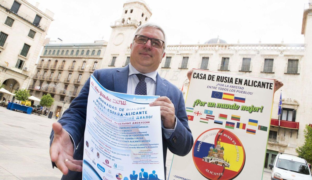 La Casa de Rússia a Alacant impulsa campanyes pro Putin La Casa de Rússia a Alacant impulsa campanyes pro Putin