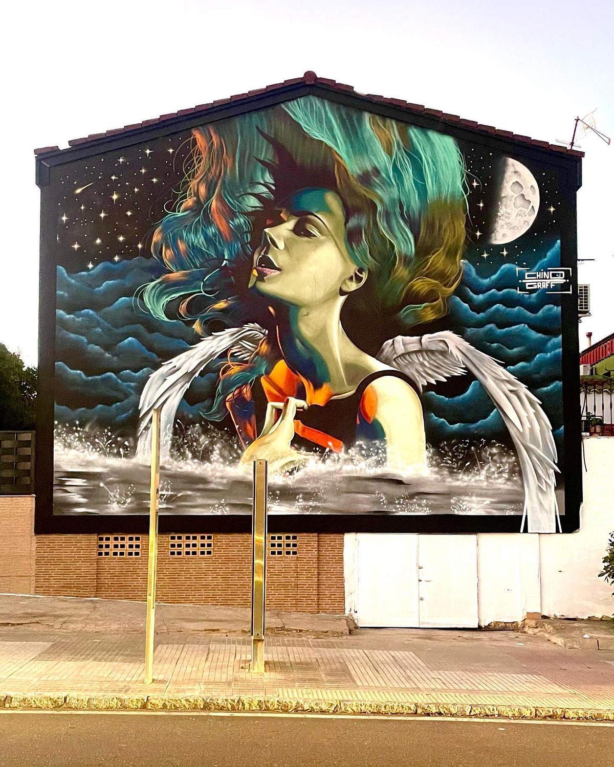 Mural en Badajoz