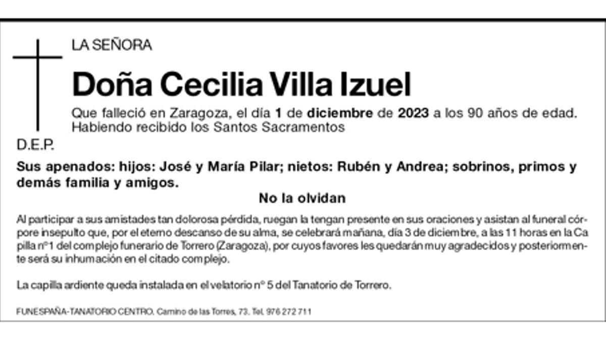 Cecilia Villa Izuel