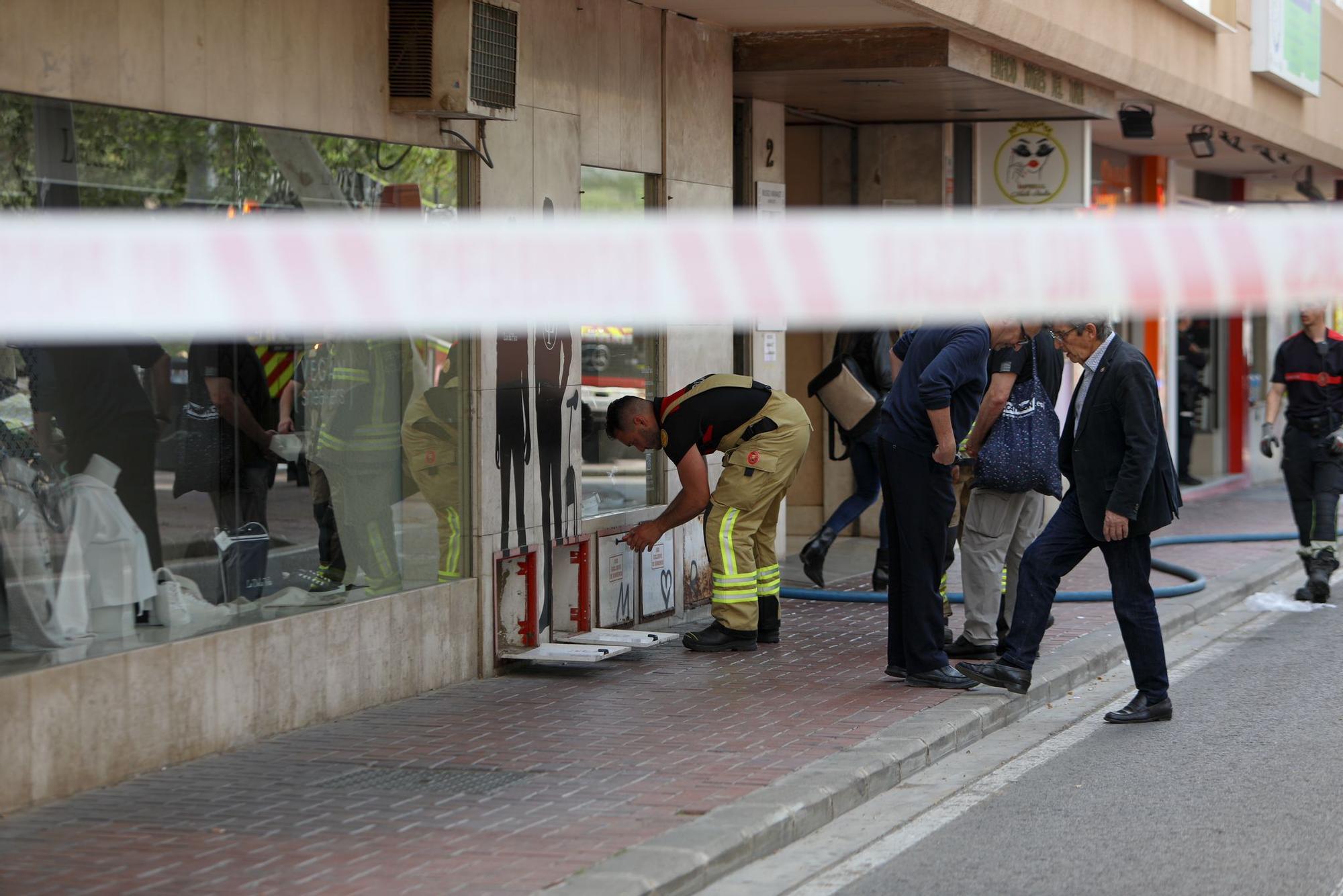 Una fuga de gas el origen del incendio de un piso en Valencia